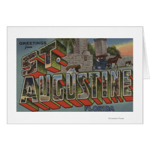 St Augustine, Florida - große Buchstabe-Szenen