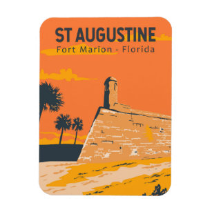 St. Augustine Florida Kunstvoll wandern im Valle V Magnet