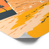 St. Augustine Florida Kunstvoll wandern im Valle V Poster (Ecke)