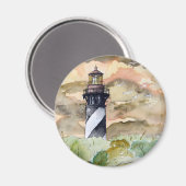 St. Augustine Florida Leuchtturm Malerei Magnet (Vorderseite/Rückseite)