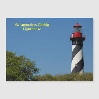 St. Augustine, Florida lighthouse magnetiic card Magnetkarte