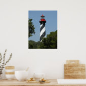 St Augustine Florida Lighthouse Poster (Küche)