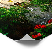 St Augustine Florida Lightner Museum Principe Art Poster (Ecke)