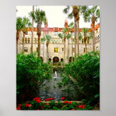 St Augustine Florida Lightner Museum Principe Art Poster (Vorne)