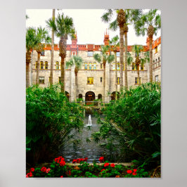St Augustine Florida Lightner Museum Principe Art Poster