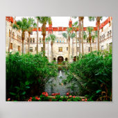 St Augustine Florida Lightner Museum Principe Art Poster (Vorne)