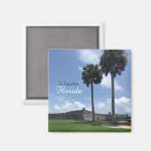 St Augustine Florida Magnet (Vorderseite/Rückseite)