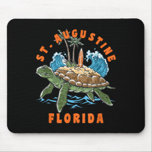 St Augustine Florida Meeresschildkröte Surf Strand Mousepad