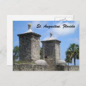 St. Augustine Florida Postcard Postkarte (Vorne/Hinten)