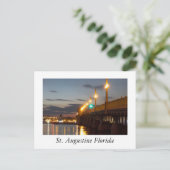 St Augustine Florida Postkarte (Stehend Vorderseite)