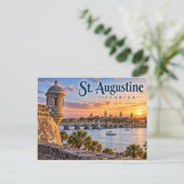 St. Augustine Florida Postkarte (Stehend Vorderseite)