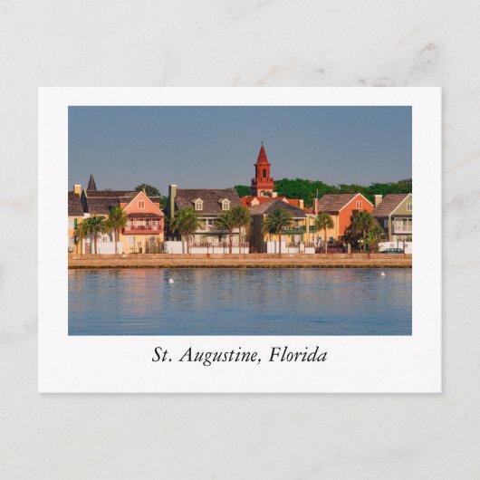 St Augustine Florida Postkarte (Vorderseite)