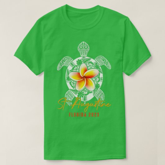 St. Augustine Florida Sea Turtles Familienurlaub 2 T-Shirt (Design vorne)