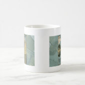 St. Augustine Florida Spanisches Fort Poster Kaffeetasse (Mittel)