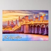 St. Augustine, Florida, USA Poster (Vorne)