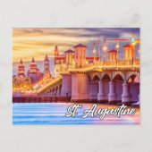 St. Augustine, Florida, USA Postkarte (Vorderseite)