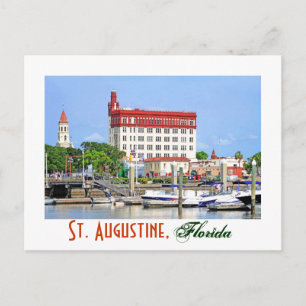 St. Augustine, Florida, USA Postkarte