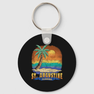 St. Augustine Florida Vintag Distressive Souvenir Schlüsselanhänger
