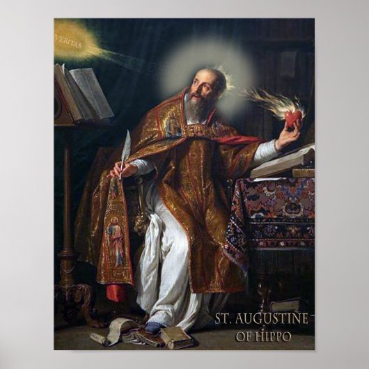 ST AUGUSTINE HIPPO POSTER (Vorne)