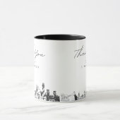 St. Augustine Hochzeit Personalisierter Kaffee Tasse (Zentrum)