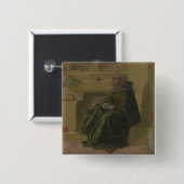 St Augustine in seiner Studie (Predella des Barbad Button (Vorne & Hinten)