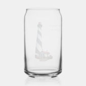 St. Augustine Leuchtturm aus Glas (Rückseite)