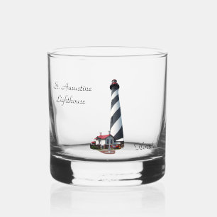 St. Augustine Leuchtturm Felsglas Whiskyglas