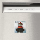 St. Augustine Leuchtturm, Florida Magnet (In Situ (Geschirrspüler))