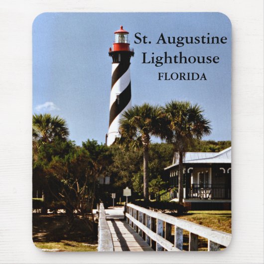 St. Augustine Leuchtturm, Florida Mousepad (Vorne)