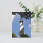 St. Augustine Leuchtturm, St. Augustine, Florida 1 Postkarte (Stehend Vorderseite)