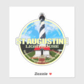 St Augustine Lighthouse Aufkleber (Blatt)