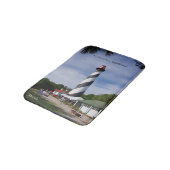 St. Augustine Lighthouse bathmat Badematte (Schrägansicht)