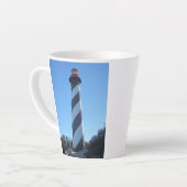 St. Augustine Lighthouse Foto auf einer Kaffeemasc Milchtasse (Linke Ecke)