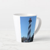 St. Augustine Lighthouse Foto auf einer Kaffeemasc Milchtasse (Rechte Ecke)