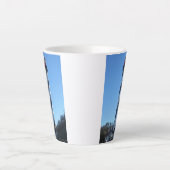 St. Augustine Lighthouse Foto auf einer Kaffeemasc Milchtasse (Vorderseite)