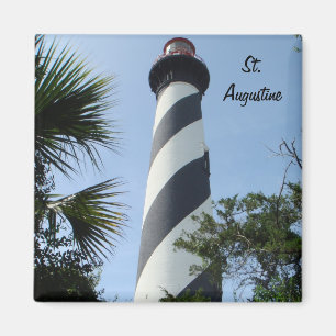 St. Augustine Lighthouse Foto Magnet