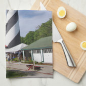 St. Augustine Lighthouse Küchentuch (Viertel Falte)