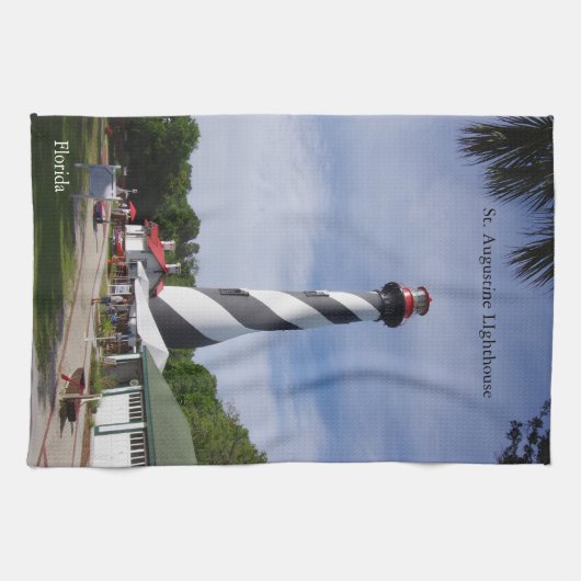 St. Augustine Lighthouse Küchentuch (Horizontal)