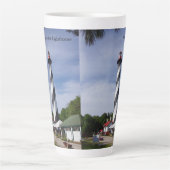 St. Augustine Lighthouse Latte Tasse (Vorderseite)