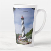 St. Augustine Lighthouse Latte Tasse (Rechts)