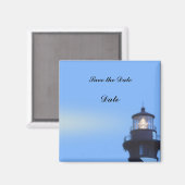 St Augustine Lighthouse Magnet (Vorderseite/Rückseite)