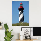 St Augustine Lighthouse Poster (Heimbüro)