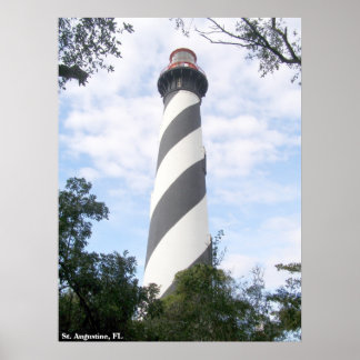St. Augustine Lighthouse Poster