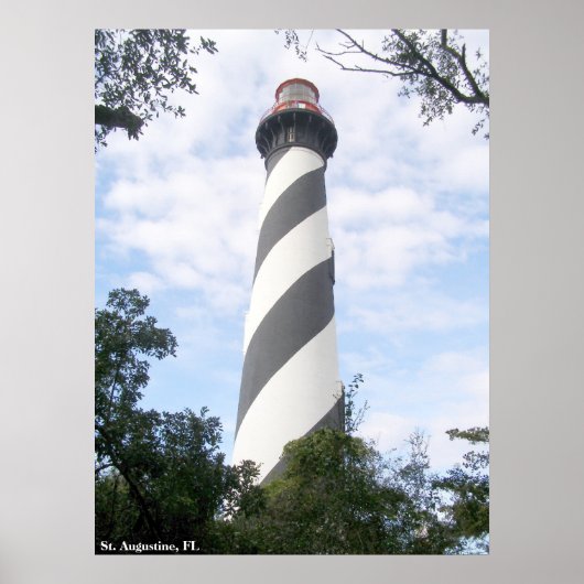 St. Augustine Lighthouse Poster (Vorne)