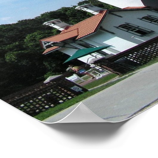 St. Augustine Lighthouse Poster (Ecke)