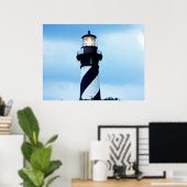 St Augustine Lighthouse Poster (Heimbüro)