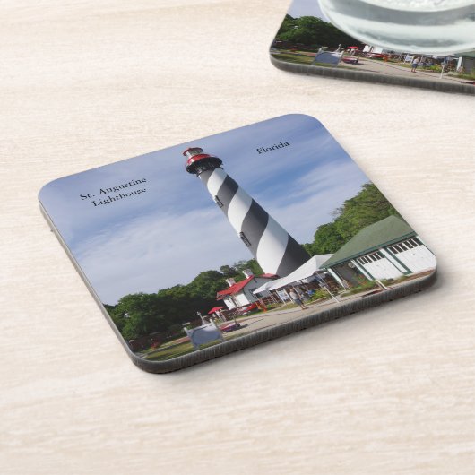 St. Augustine Lighthouse Untersetzer (Linke Seite)