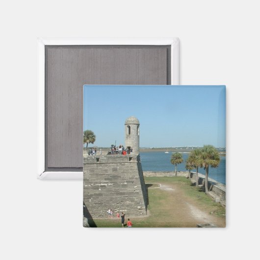 St Augustine Magnet (Vorderseite/Rückseite)