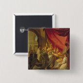 St Augustine ordinierte als der Bischof Button (Vorne & Hinten)
