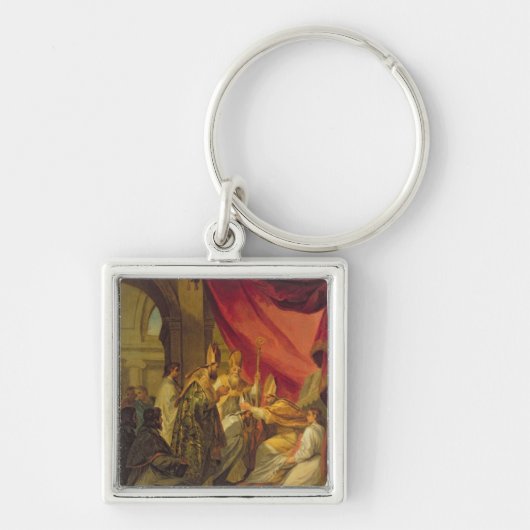 St Augustine ordinierte als der Bischof Schlüsselanhänger (Vorne)